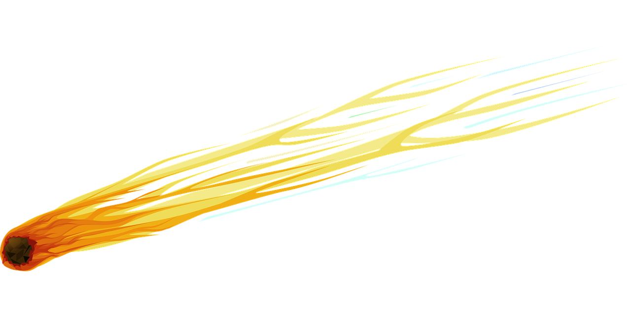隕石のイラスト